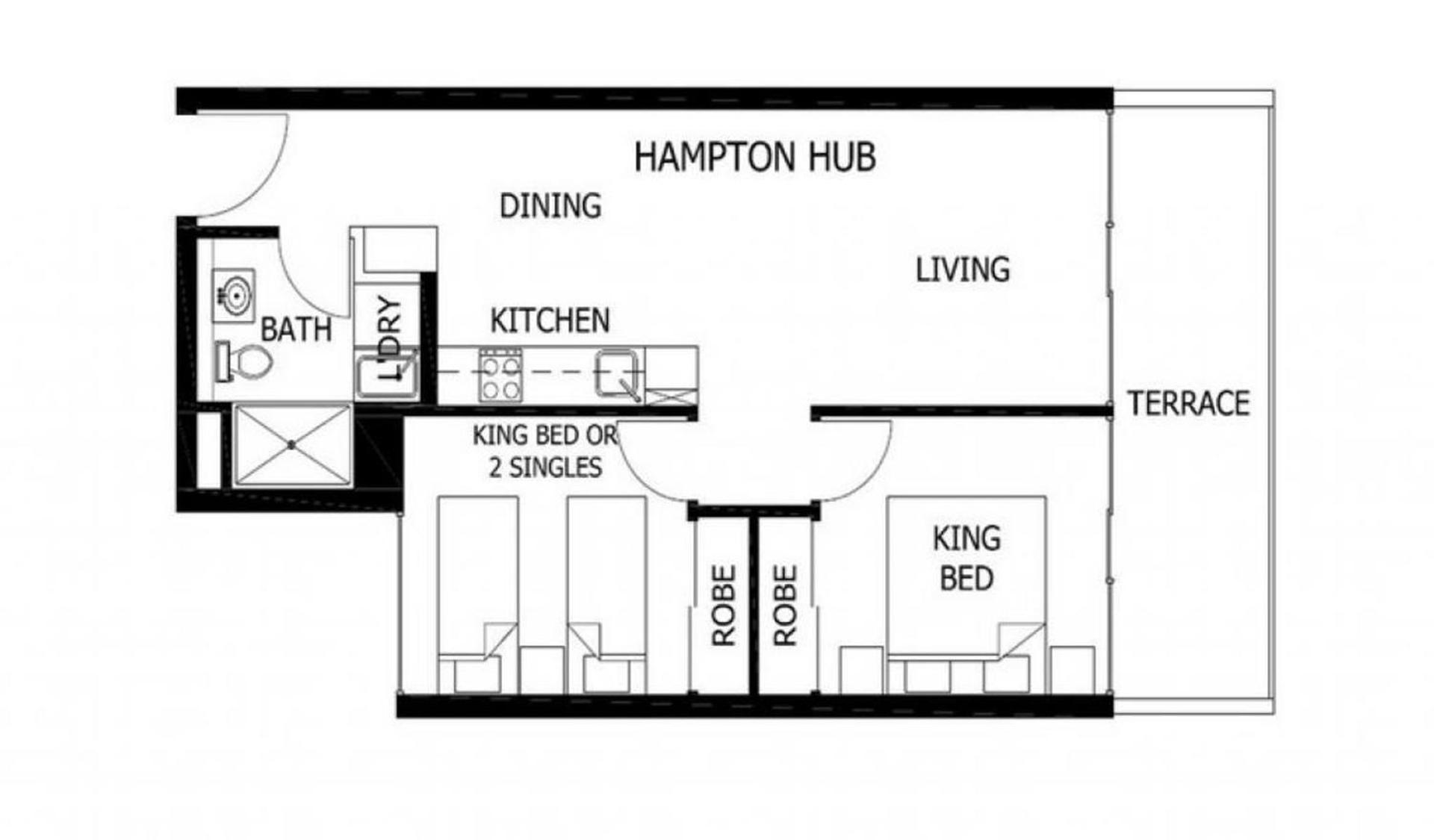 Boutique Stays - Hampton Hub Melbourne Exterior foto